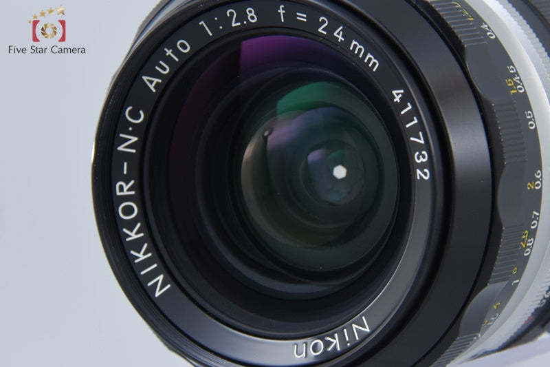 Nikon NIKKOR-N.C Auto 24mm f/2.8 Non Ai Lens