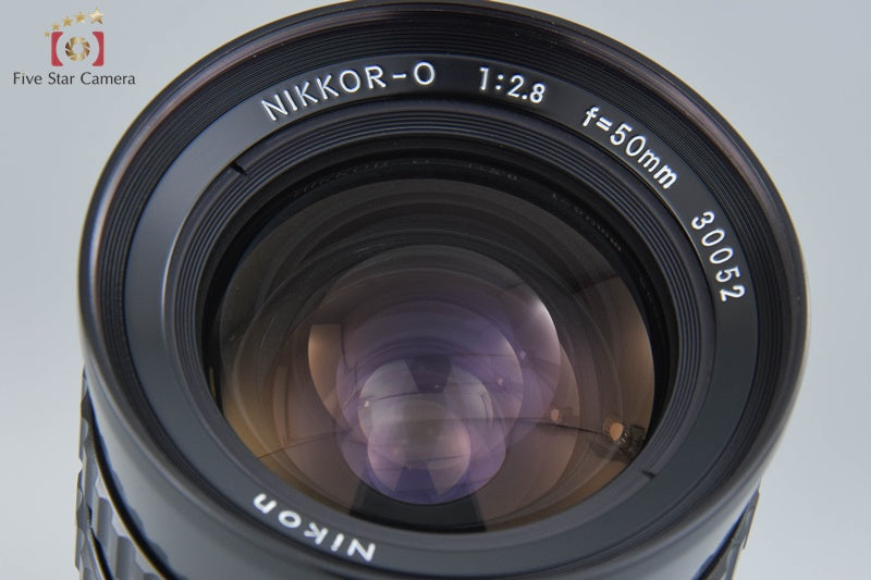 Excellent!! Nikon NIKKOR-O 50mm f/2.8 for Zenza Bronica EC S2 S2A