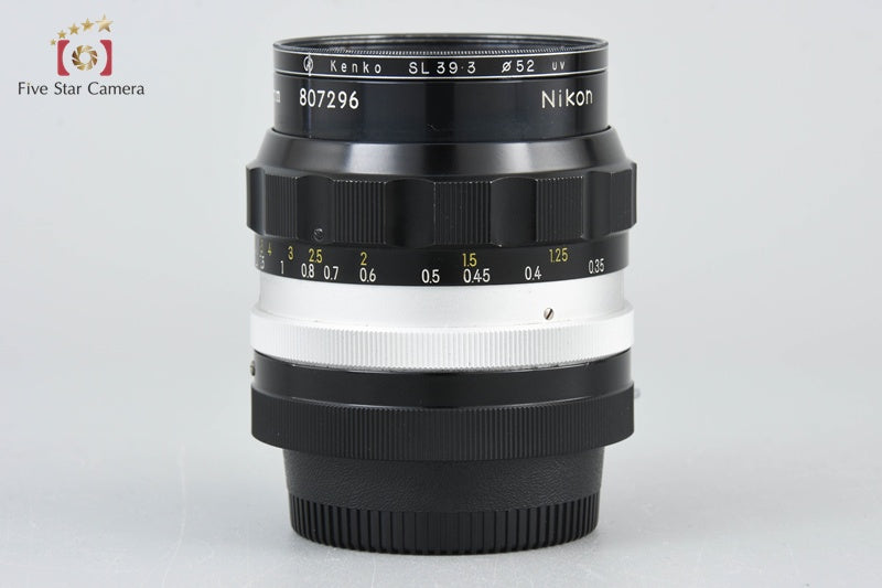 Nikon NIKKOR-O Auto 35mm f/2 Non Ai Lens [Very Good]
