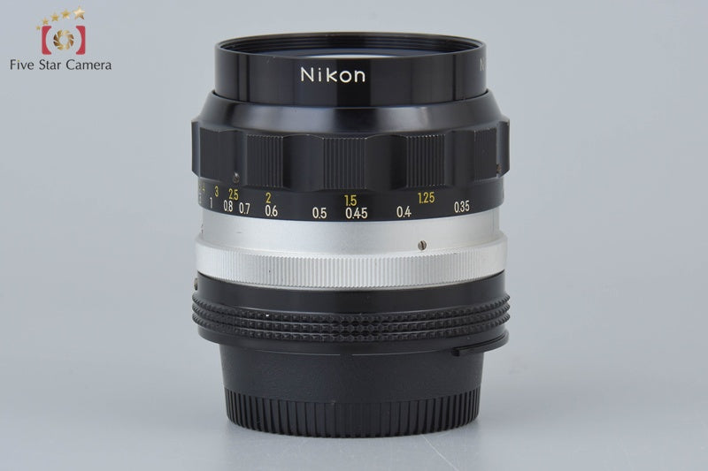 Nikon NIKKOR-O Auto 35mm f/2 Ai Converted