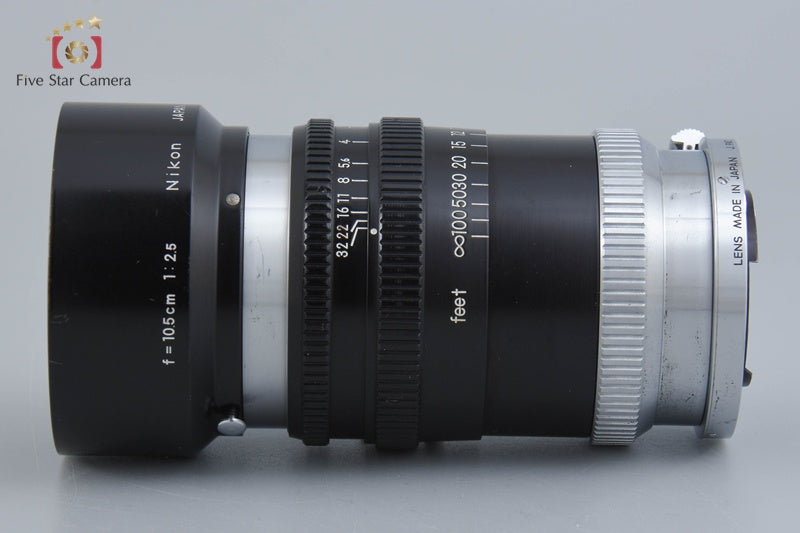 Nikon NIKKOR-P 105mm f/2.5 for Nikon S Mount [Very Good]