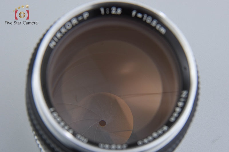 Nikon NIKKOR-P 105mm f/2.5 for Nikon S Mount [Very Good]