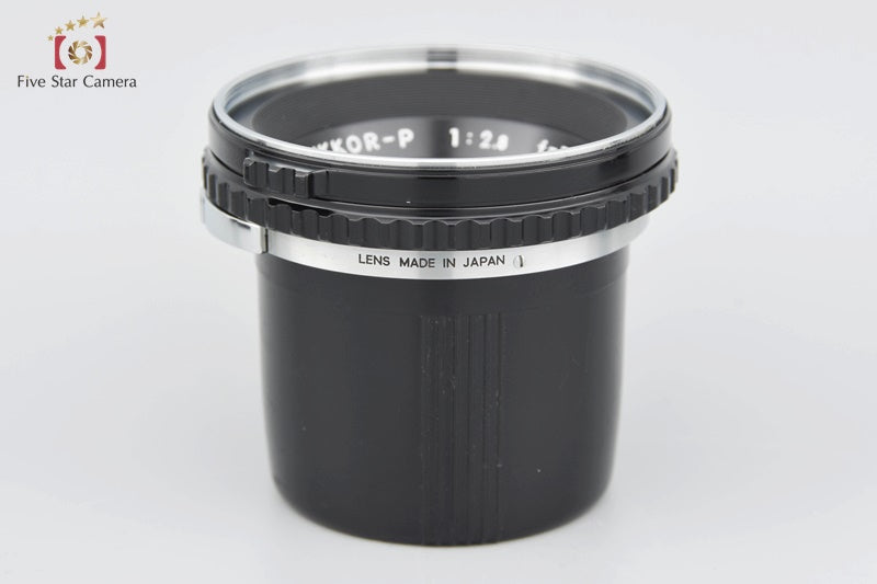 Excellent!! Nikon NIKKOR-P 75mm f/2.8 for Zenza Bronica EC S2 S2A