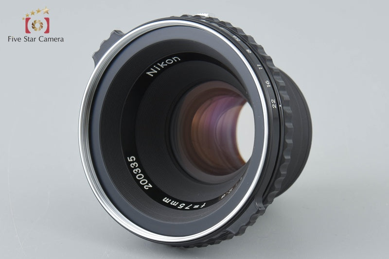 Nikon NIKKOR-P 75mm f/2.8 for Zenza Bronica EC S2 S2A [Excellent]