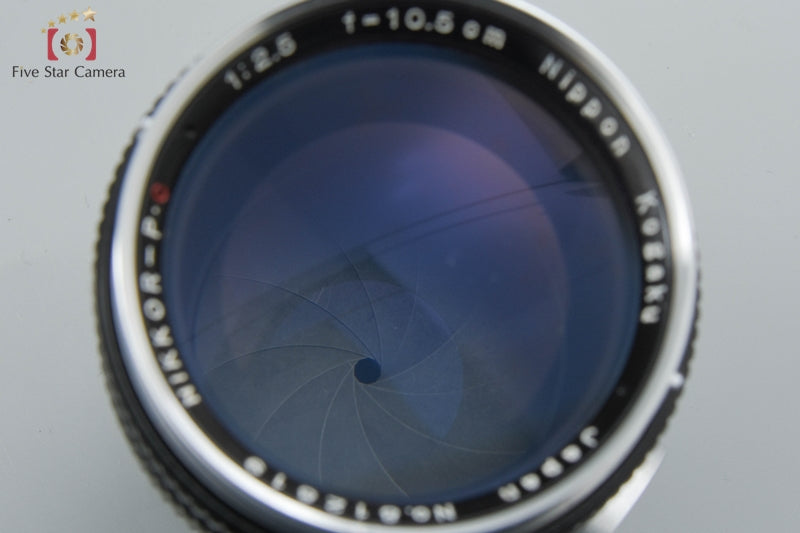 Nikon NIKKOR-P.C 105mm f/2.5 L39 LTM Leica Thread Mount w/ 105mm Viewfinder