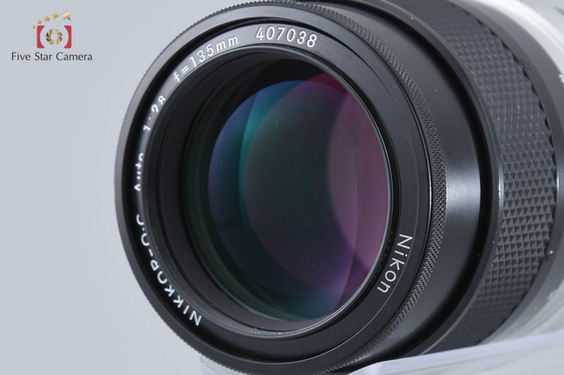 Nikon NIKKOR-Q.C Auto 135mm f/2.8 Non Ai Lens [Very Good]