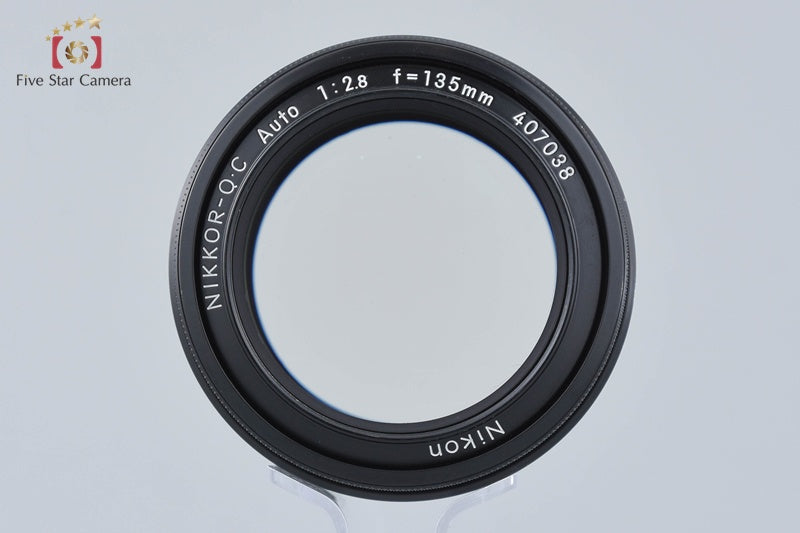 Nikon NIKKOR-Q.C Auto 135mm f/2.8 Non Ai Lens [Very Good]