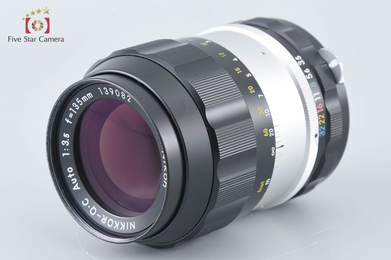 Nikon NIKKOR-Q.C Auto 135mm f/3.5 Non Ai Lens 2025.09 Overhauled!! [Excellent]