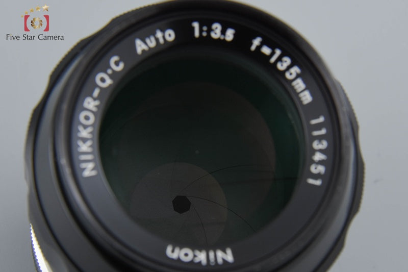 Nikon NIKKOR-Q.C Auto 135mm f/3.5 Ai Converted [Very Good]
