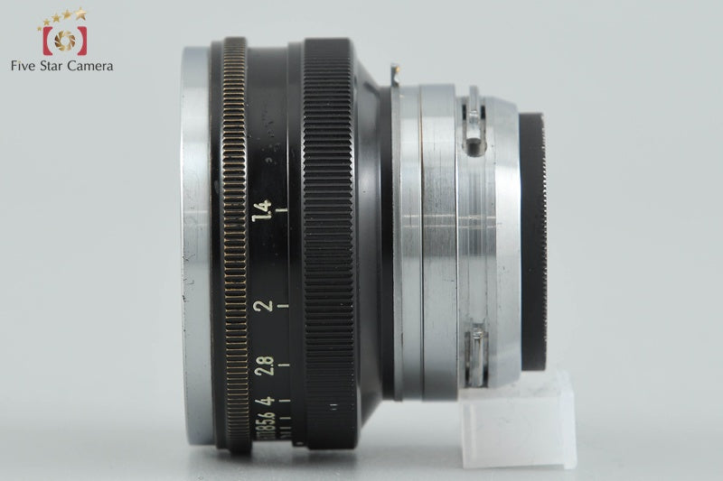 Nikon NIKKOR-S 50mm f/1.4 Black Nikon S Mount