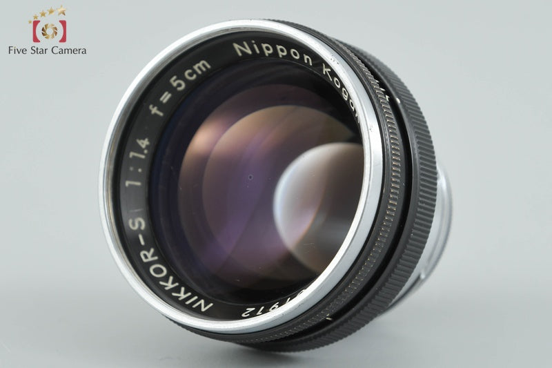 Nikon NIKKOR-S 50mm f/1.4 Black Nikon S Mount