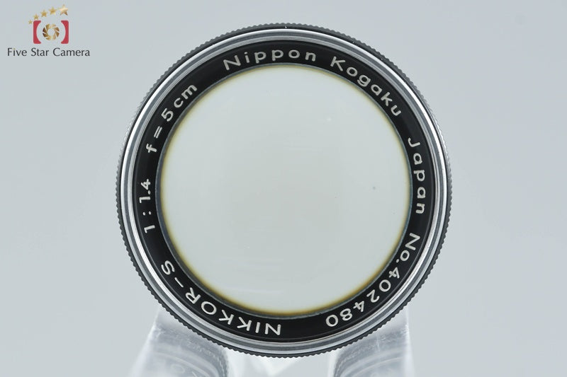 Nikon NIKKOR-S 50mm f/1.4 Black Nikon S Mount