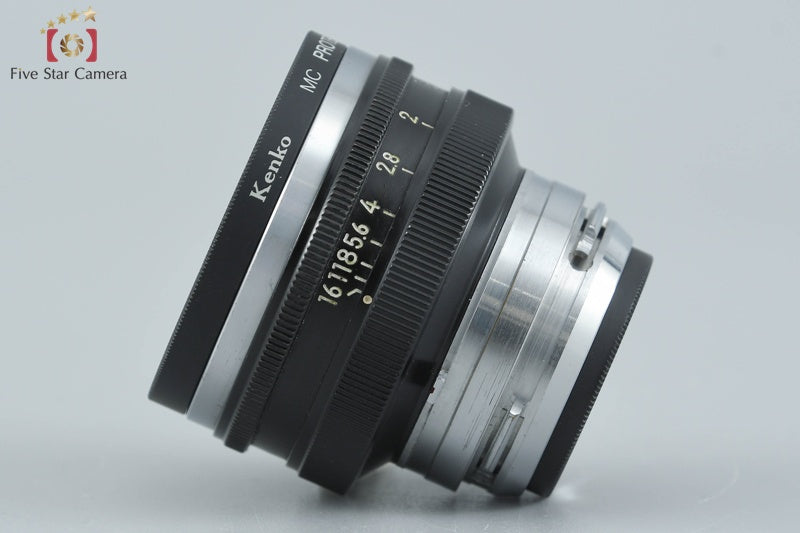 Nikon NIKKOR-S 50mm f/1.4 Black Nikon S Mount