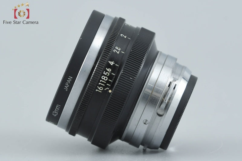 Nikon NIKKOR-S 50mm f/1.4 Black Nikon S Mount