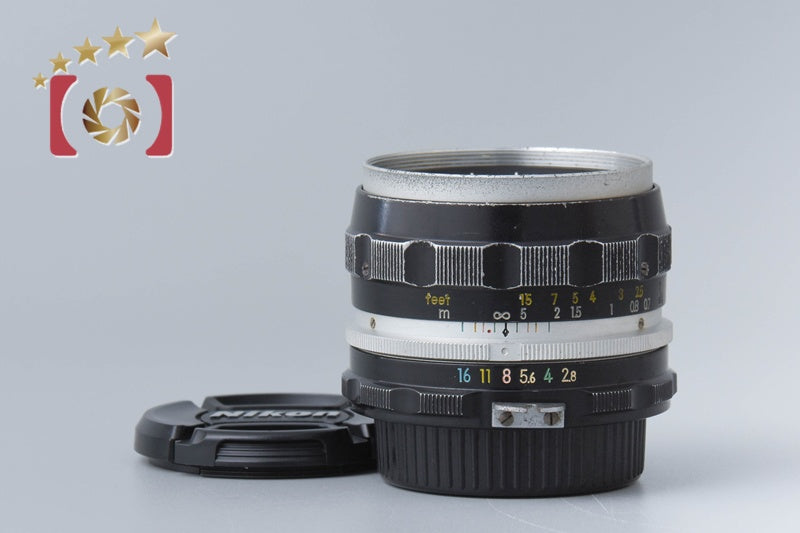Nikon NIKKOR-S Auto 35mm f/2.8 Non Ai Lens [Very Good]