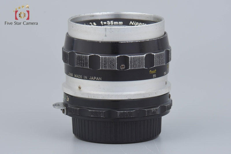 Nikon NIKKOR-S Auto 35mm f/2.8 Non Ai Lens [Very Good]
