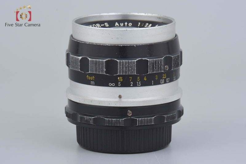 Nikon NIKKOR-S Auto 35mm f/2.8 Non Ai Lens [Very Good]