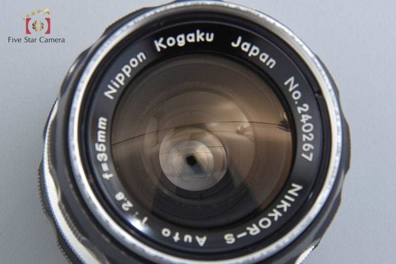 Nikon NIKKOR-S Auto 35mm f/2.8 Non Ai Lens [Very Good]