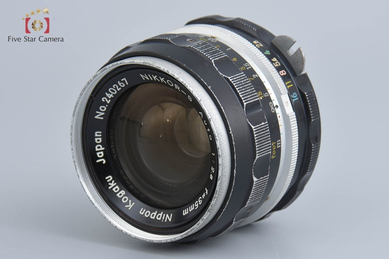 Nikon NIKKOR-S Auto 35mm f/2.8 Non Ai Lens [Very Good]