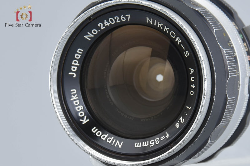 Nikon NIKKOR-S Auto 35mm f/2.8 Non Ai Lens [Very Good]