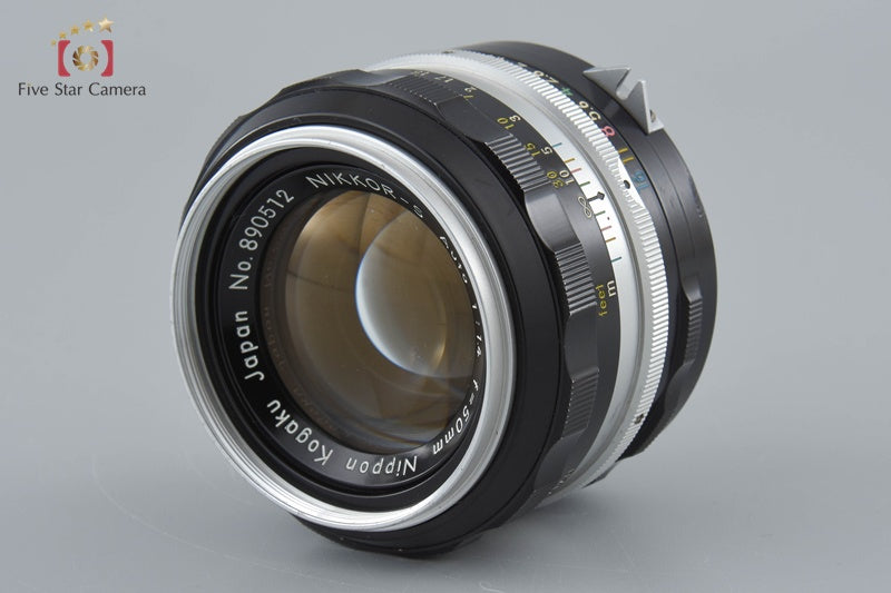 Nikon NIKKOR-S Auto 50mm f/1.4 Non Ai Lens [Very Good]