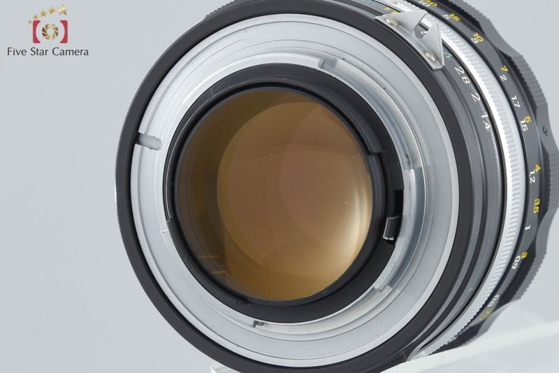 Nikon NIKKOR-S Auto 50mm f/1.4 Non Ai Lens