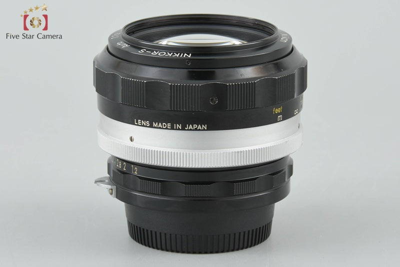 Nikon NIKKOR-S Auto 55mm f/1.2 Non Ai Lens