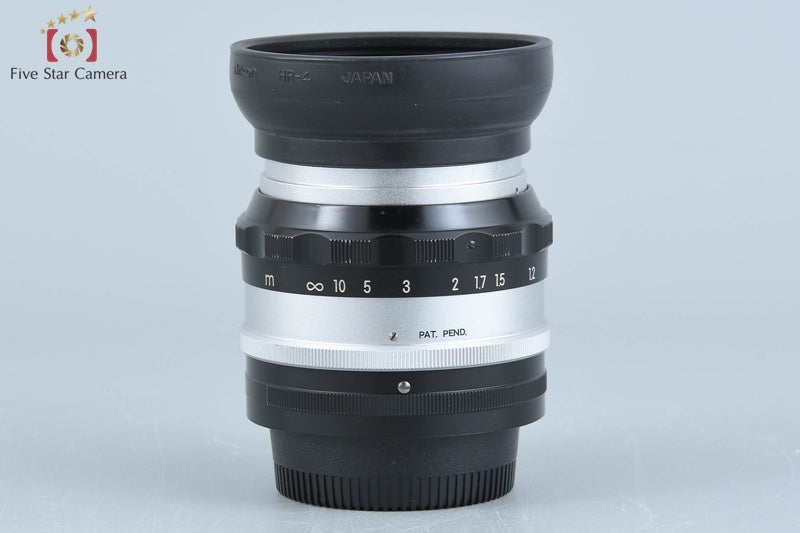Nikon NIKKOR-S Auto 58mm f/1.4 Non Ai Lens