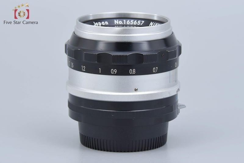Nikon NIKKOR-S Auto 58mm f/1.4 Non Ai Lens