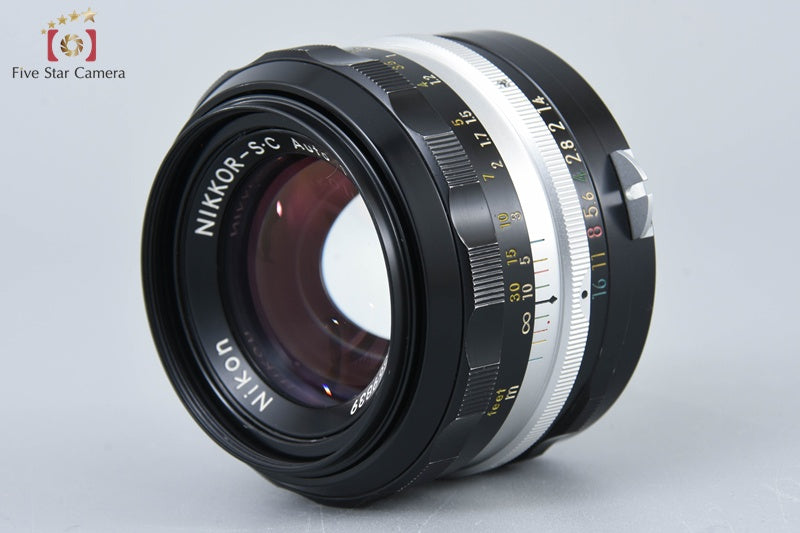 Nikon NIKKOR-S.C Auto 50mm f/1.4 Non Ai Lens [Very Good]