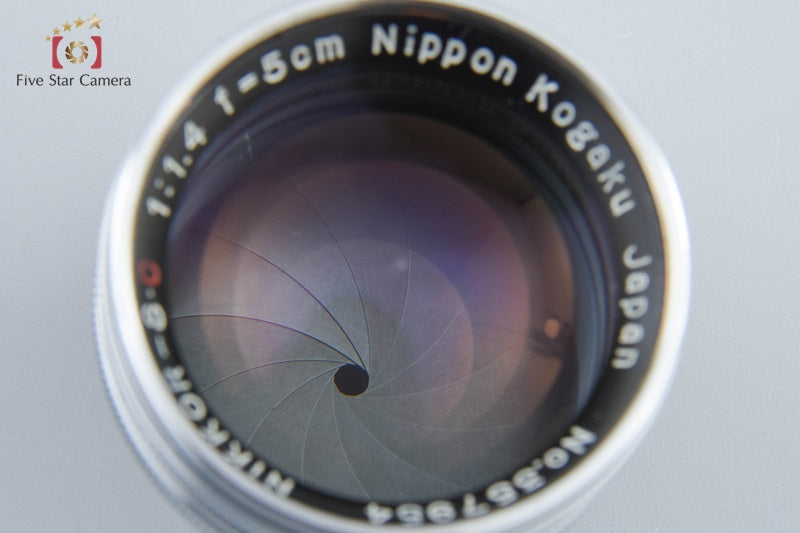 Nikon NIKKOR-S.C 50mm f/1.4 for Nikon S Mount