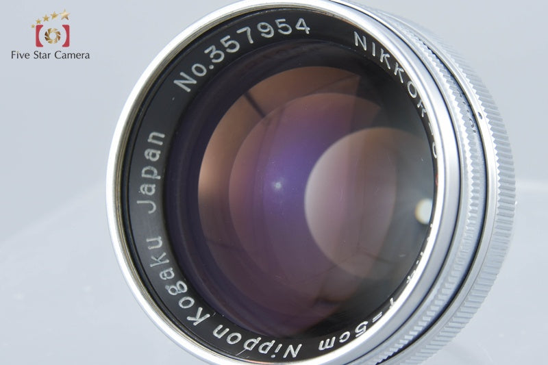 Nikon NIKKOR-S.C 50mm f/1.4 for Nikon S Mount