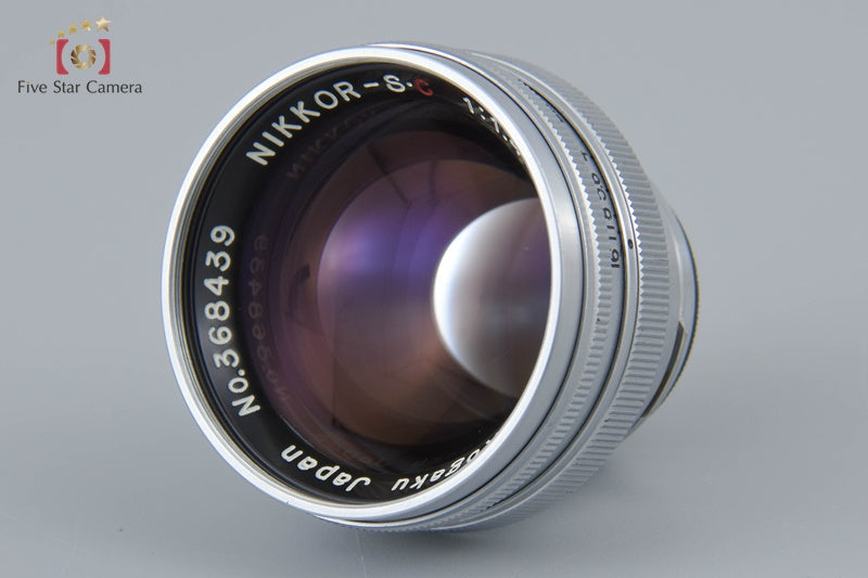 Nikon NIKKOR-S.C 50mm f/1.4 for Nikon S Mount