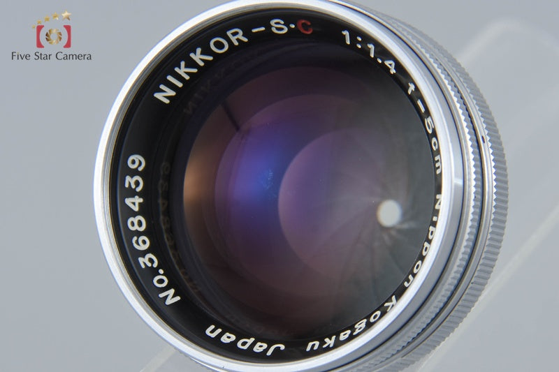 Nikon NIKKOR-S.C 50mm f/1.4 for Nikon S Mount