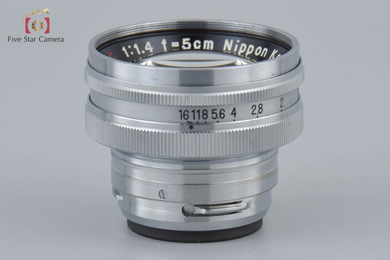 Nikon NIKKOR-S.C 50mm f/1.4 for Nikon S Mount