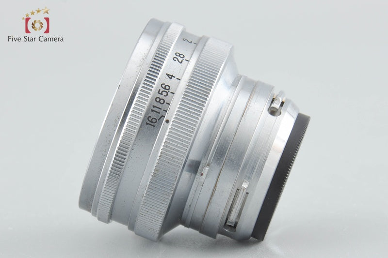 Nikon NIKKOR-S.C 50mm f/1.4 for Nikon S Mount