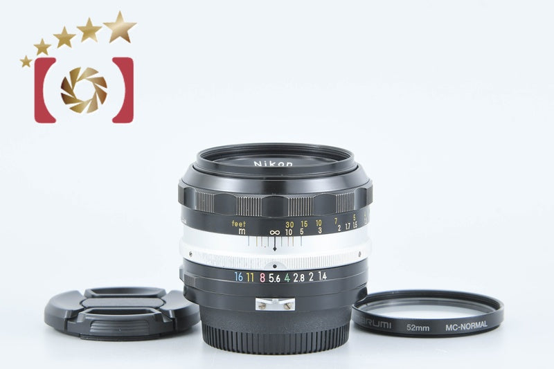 Nikon NIKKOR-S.C Auto 50mm f/1.4 Non Ai Lens [Very Good]