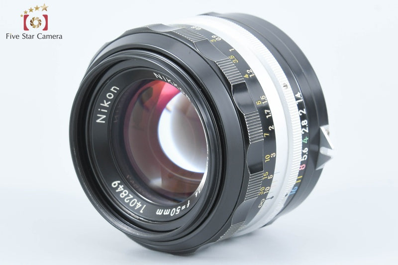 Nikon NIKKOR-S.C Auto 50mm f/1.4 Non Ai Lens [Very Good]