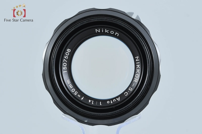 Nikon NIKKOR-S.C Auto 50mm f/1.4 Non Ai Lens [Very Good]