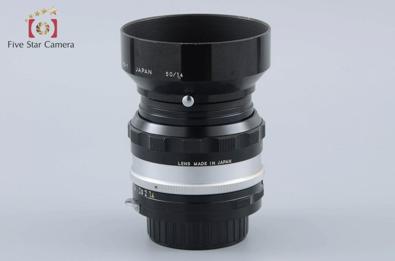 Nikon NIKKOR-S.C Auto 50mm f/1.4 Non Ai Lens [Very Good]
