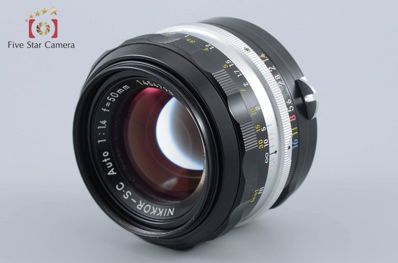 Nikon NIKKOR-S.C Auto 50mm f/1.4 Non Ai Lens [Very Good]