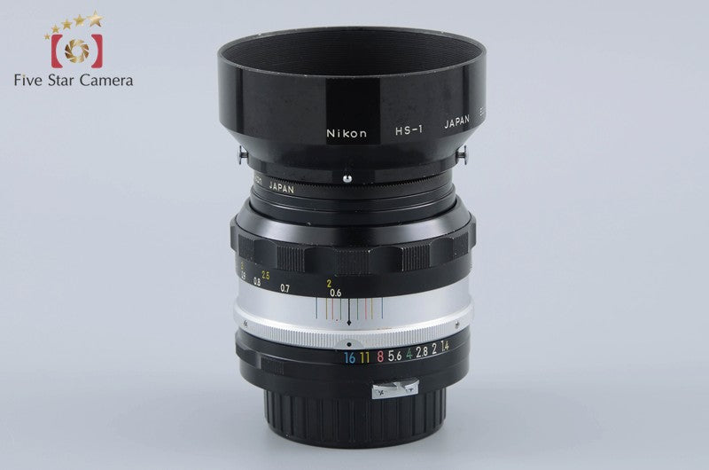 Nikon NIKKOR-S.C Auto 50mm f/1.4 Non Ai Lens [Very Good]