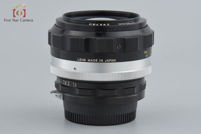 Nikon NIKKOR-S.C Auto 55mm f/1.2 Non Ai Lens