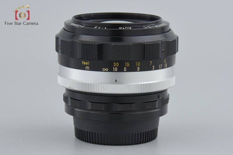 Nikon NIKKOR-S.C Auto 55mm f/1.2 Non Ai Lens