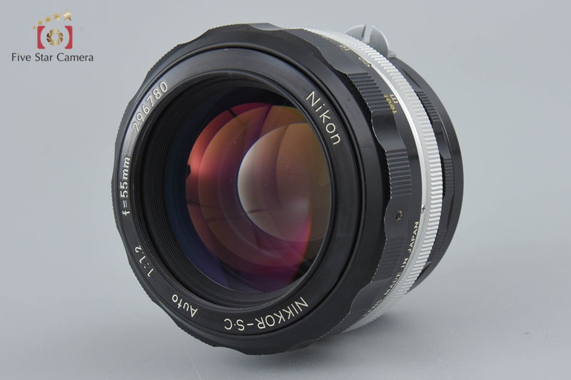 Nikon NIKKOR-S.C Auto 55mm f/1.2 Non Ai Lens
