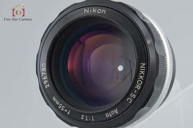 Nikon NIKKOR-S.C Auto 55mm f/1.2 Non Ai Lens