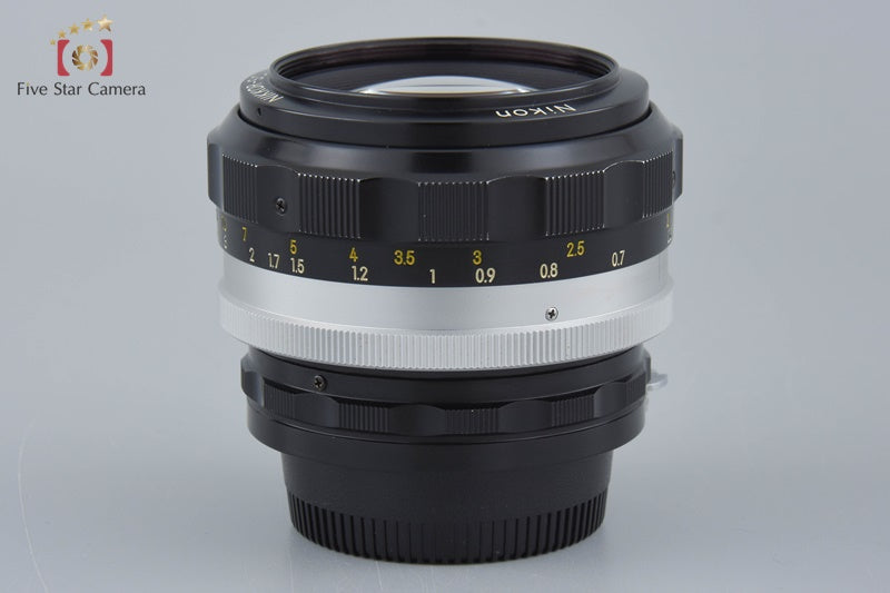 Nikon NIKKOR-S.C Auto 55mm f/1.2 Non Ai Lens [Very Good]
