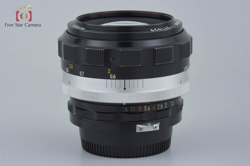 Nikon NIKKOR-S.C Auto 55mm f/1.2 Non Ai Lens [Very Good]