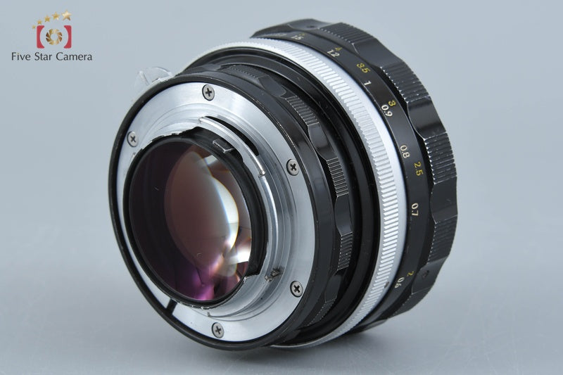 Nikon NIKKOR-S.C Auto 55mm f/1.2 Non Ai Lens