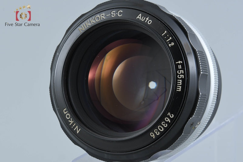 Nikon NIKKOR-S.C Auto 55mm f/1.2 Non Ai Lens